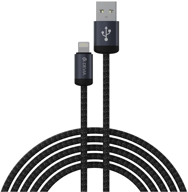 Devia cable Gracious EC650 USB - USB-C 1,0 m 2,4A black
