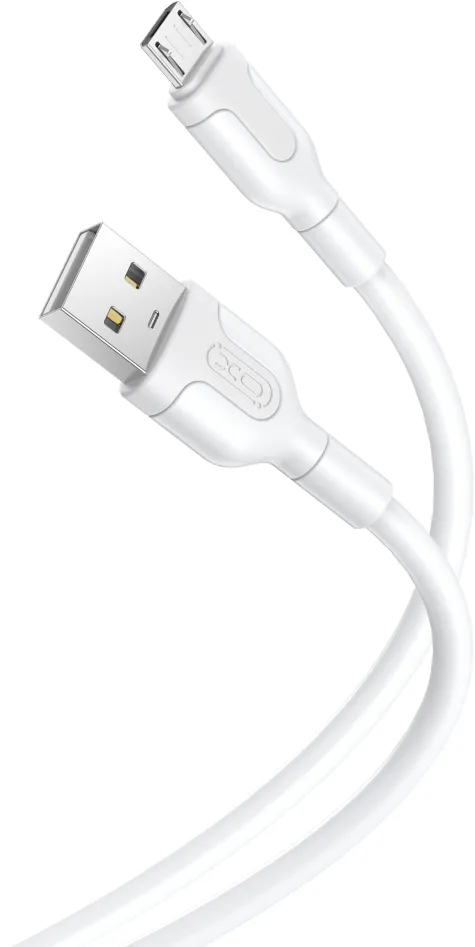 XO cable NB212 USB - microUSB 1,0 m 2,1A white