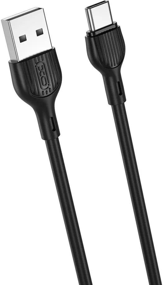 XO cable NB200 USB - USB-C 2,0m 2.1A black