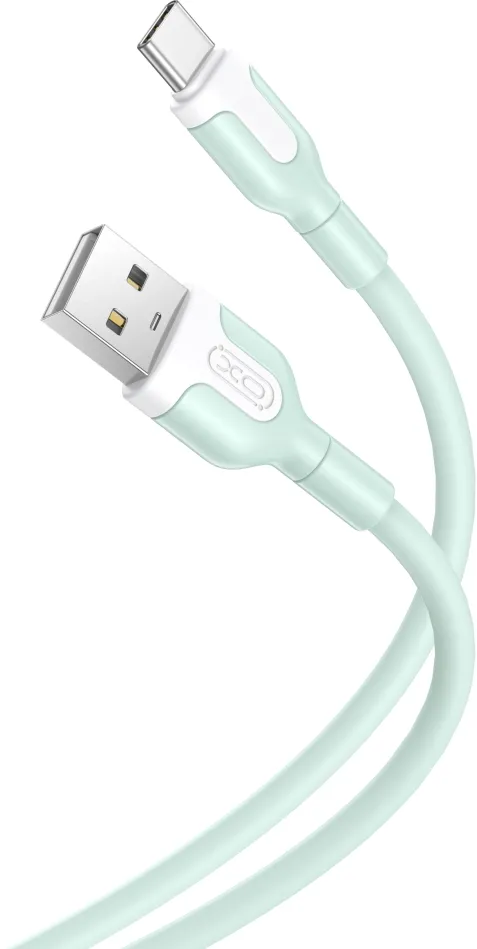 XO cable NB212 USB - USB-C 1,0 m 2,1A green