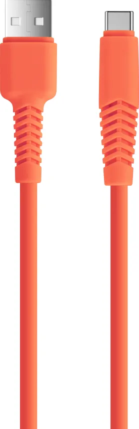 Setty cable USB - USB-C 1,5 m 2,1A KSA-C-1.5210 orange