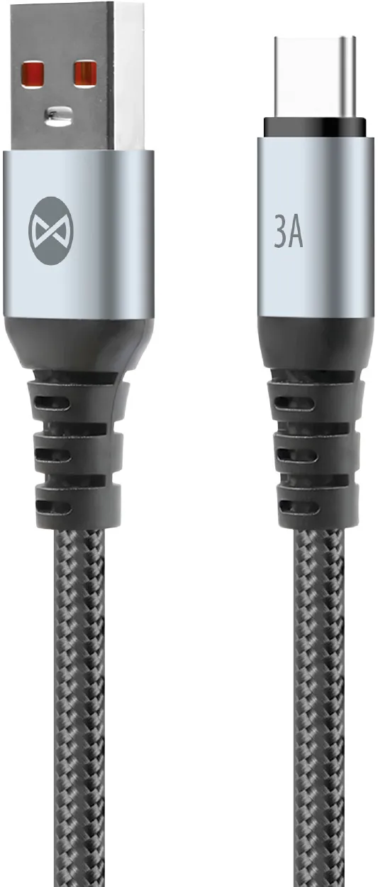 Forever Braix cable USB - USB-C 1,0 m 3A black