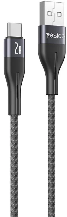 YESIDO CABLE CA121 18W USB/TYPE-C 1M 2A BLACK
