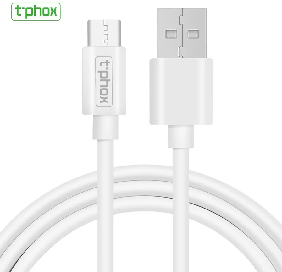 T-PHOX CABLE EXCEED USB-C WHITE 1M