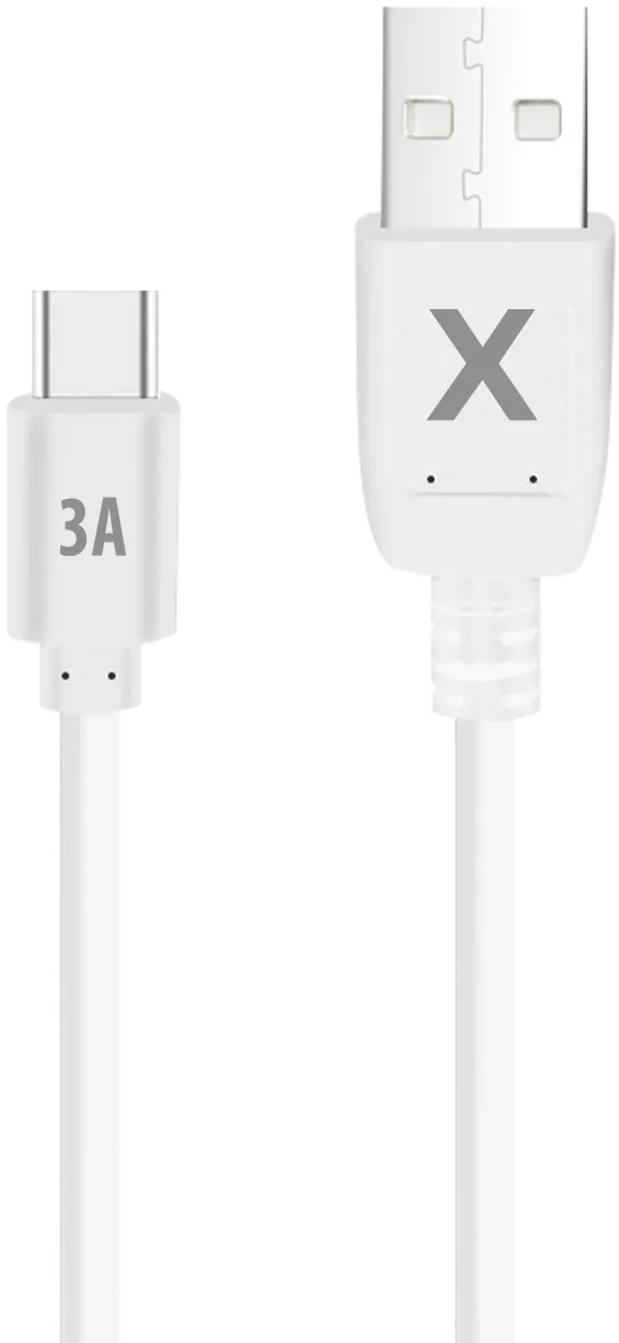 Maxlife cable USB - USB-C 1,5 m 3A white