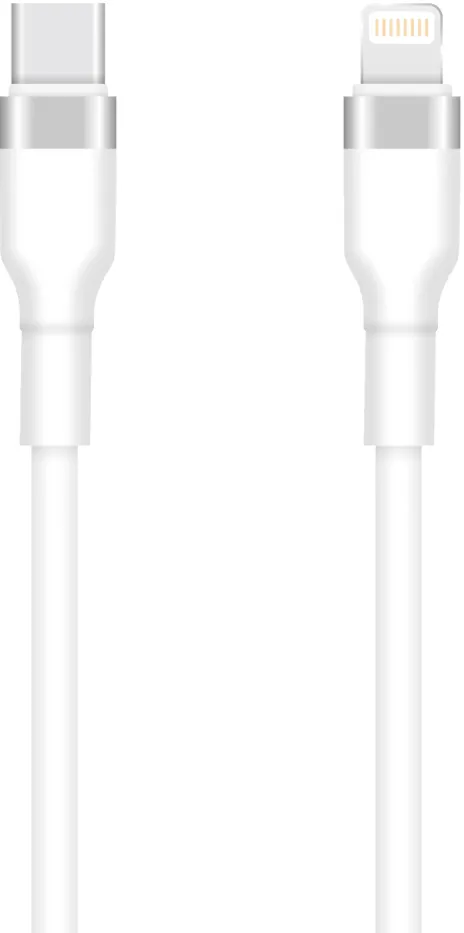 Setty USB-C - Lightning cable 1m 3A KSC-L-130 white