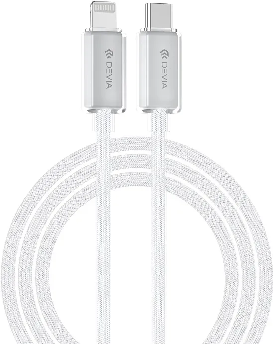 Devia cable Extreme EC654 PD USB-C - Lightning 1,5 m 27W 3A white