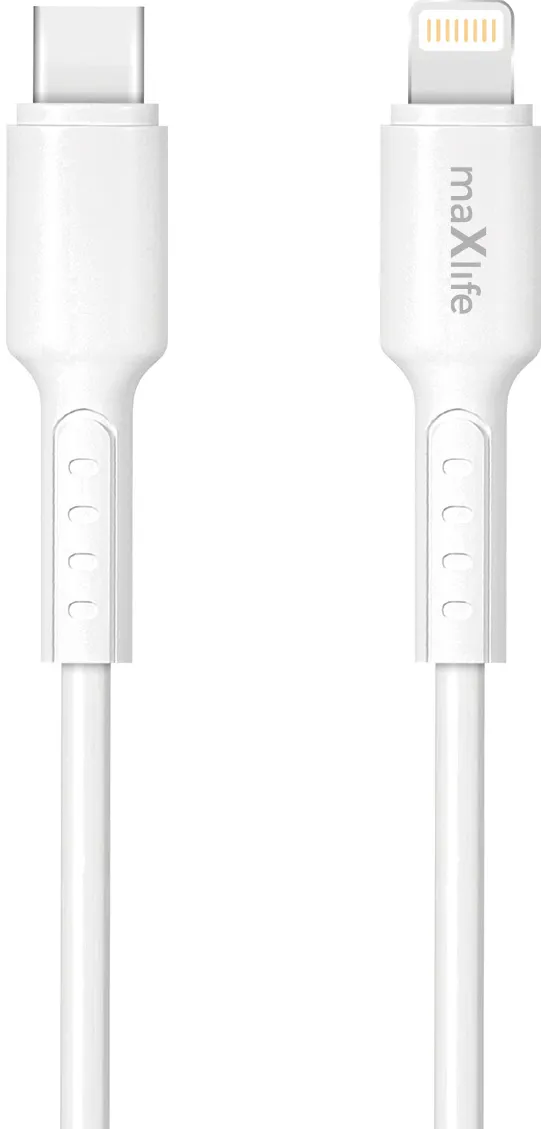 Maxlife MXUC-13 cable USB-C - Lightning 1,0 m 27W white