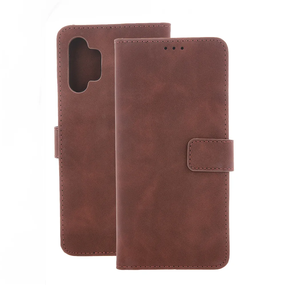 Smart Velvet case for Samsung Galaxy S26 Plus brown