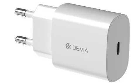 Devia wall charger Smart PD 25W 1x USB-C white