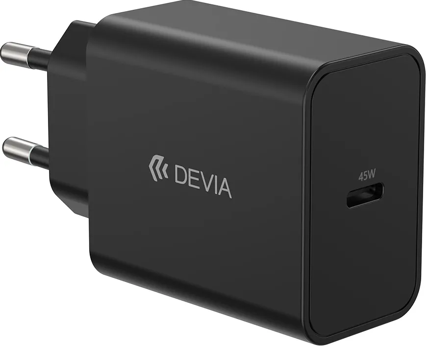 Devia wall charger Rocket PD 45W 1x USB-C black