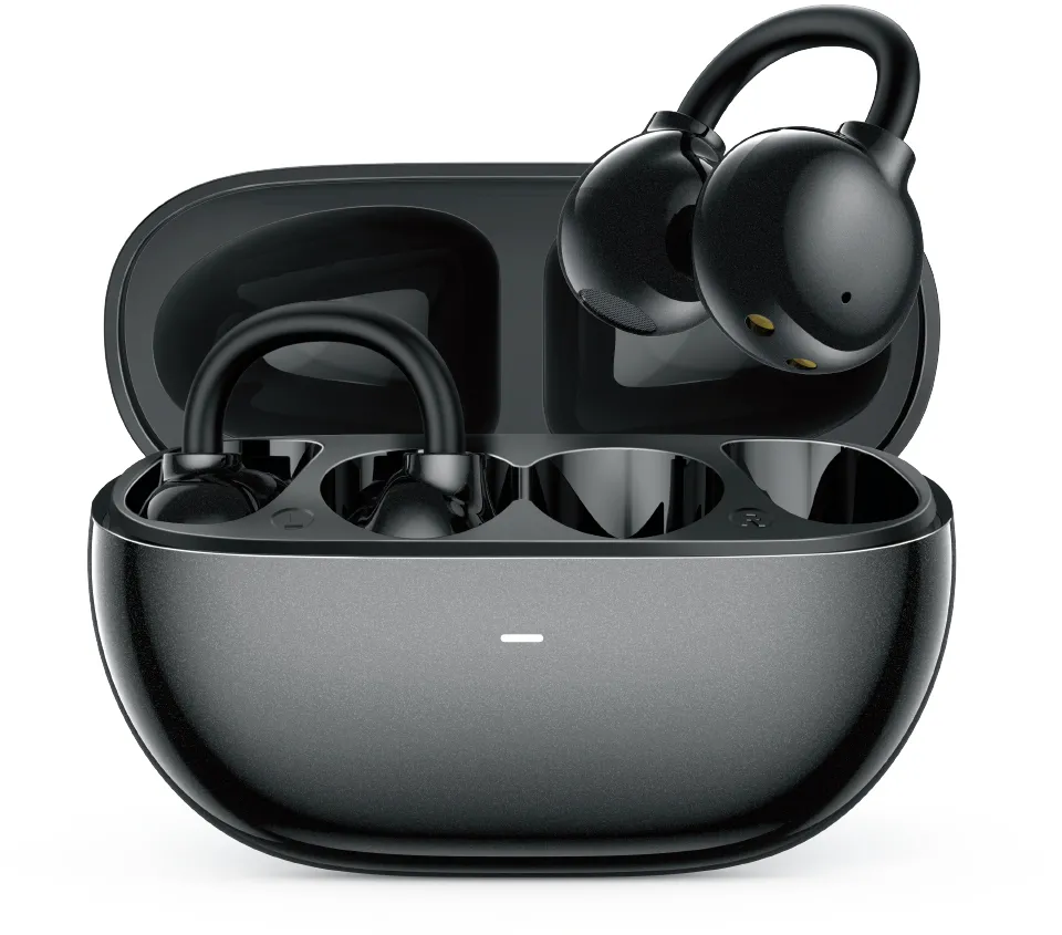 BWOO Bluetooth earphones BW39 TWS for running black