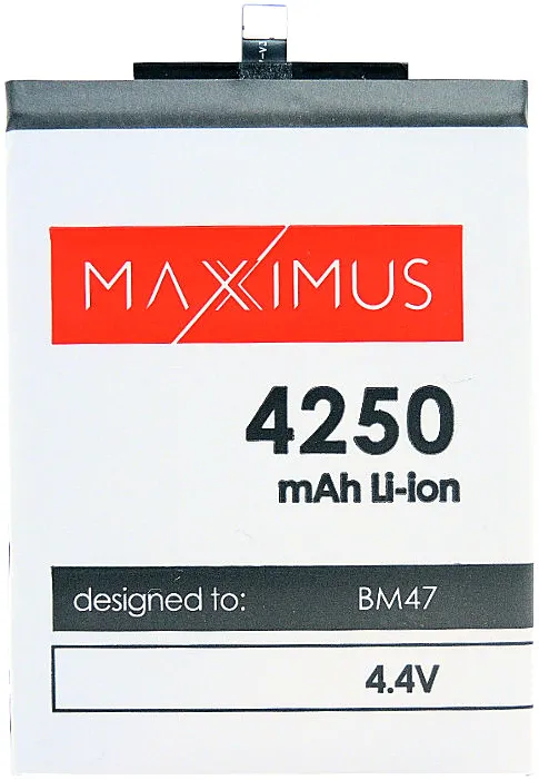 BATTERY MAXXIMUS XIA REDMI 4X 4250mAh Li-lon  BM47