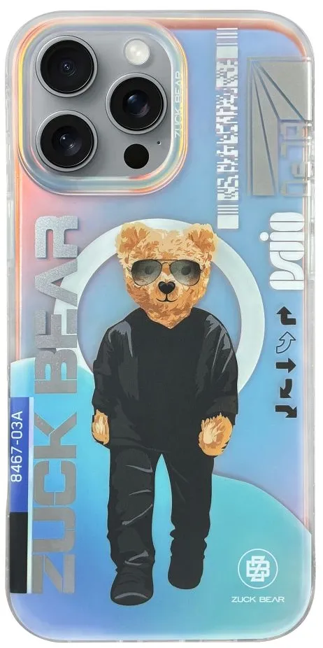 Nakładka Zuck Bear Berlin Boss Magsafe do Iphone 15 Pro Max zwei charm TTT