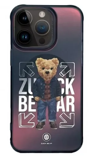 Nakładka Zuck Bear California Cool Magsafe do Iphone 15 Pro Max Jeans TTT