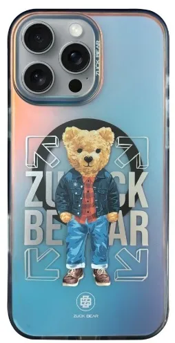 Nakładka Zuck Bear California Cool Magsafe do Iphone 16 Plaid Shirt TTT