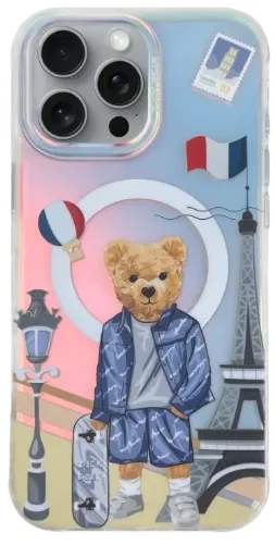 Nakładka Zuck Bear Darnell Magsafe do Iphone 16 Pro Paris TTT
