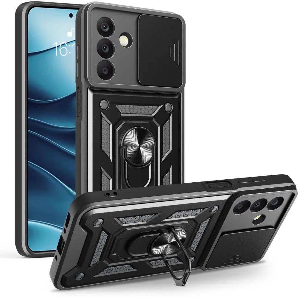 Defender Slide case for Samsung Galaxy A17 4G / A17 5G / A26 5G / A18 5G black