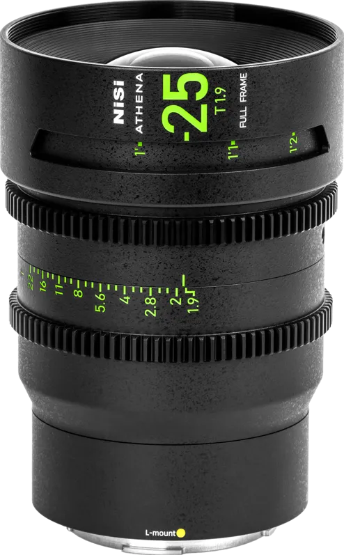 NiSi Cine Lens Athena Prime 25mm T1.9 L-Mount