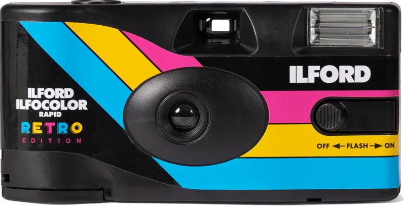 Ilford Ilfocolor Single Use Camera Rapid Retro Edition