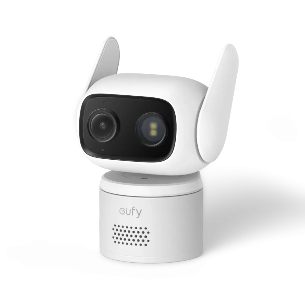 Camera supraveghere cu fir eufy Wired Cam C31 Full HD Pan-Tilt Supraveghere 360° Night Vision IP66 Alb