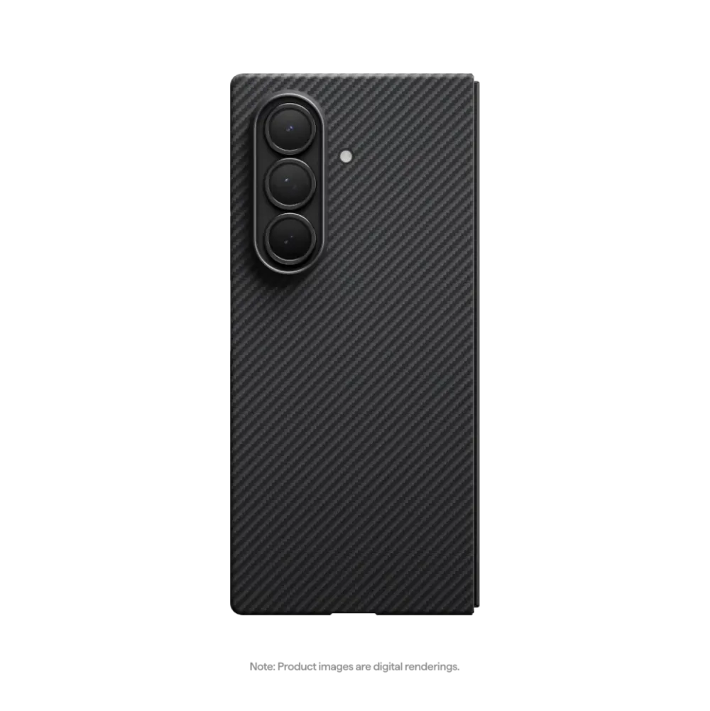 Husa Pitaka pentru Samsung Galaxy Z Fold7 MagEZ 7 Pro 600D Ultra-Slim Negru/Gri