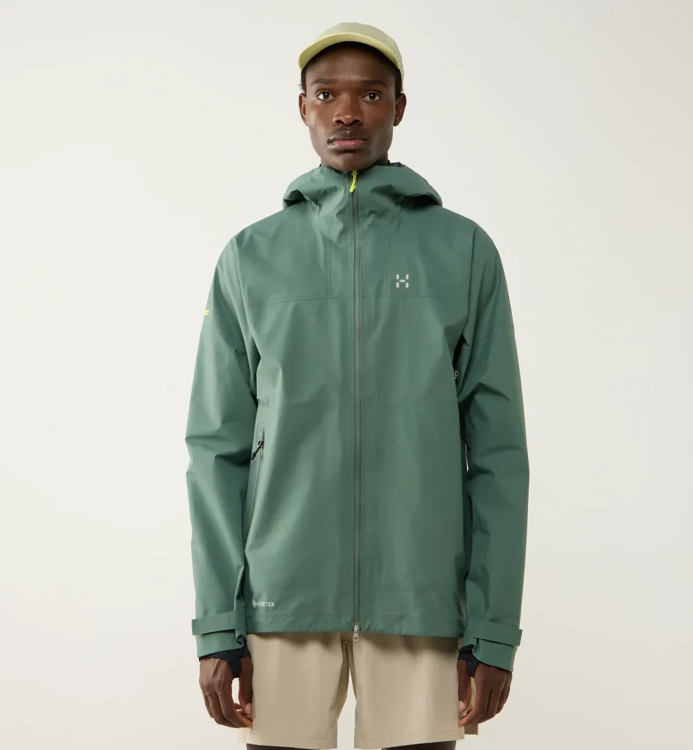 Haglofs - jacheta impermeabila - L.I.M Airak GTX Jacket - green - L