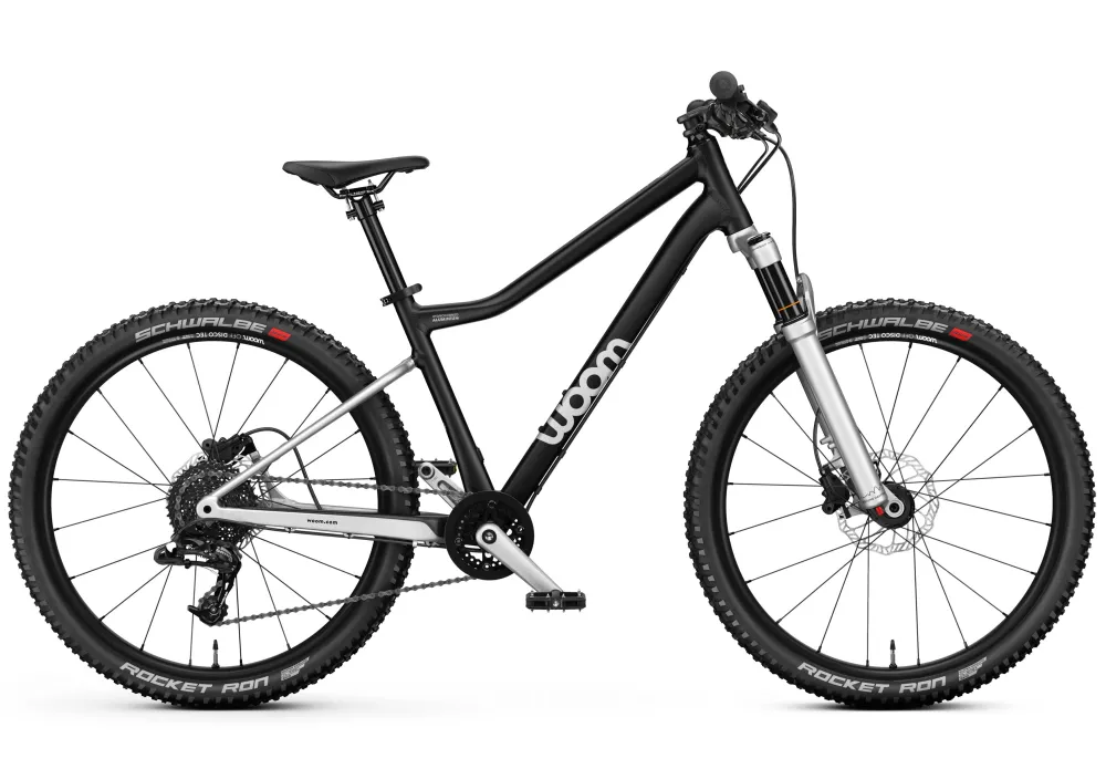Woom - W5 OFF AIR  Rl. B - bicicleta copii 24" - negru