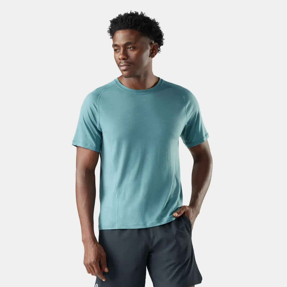 Smartwool - tricou - Active Ultralite Short Sleeve - Dusty Teal - L