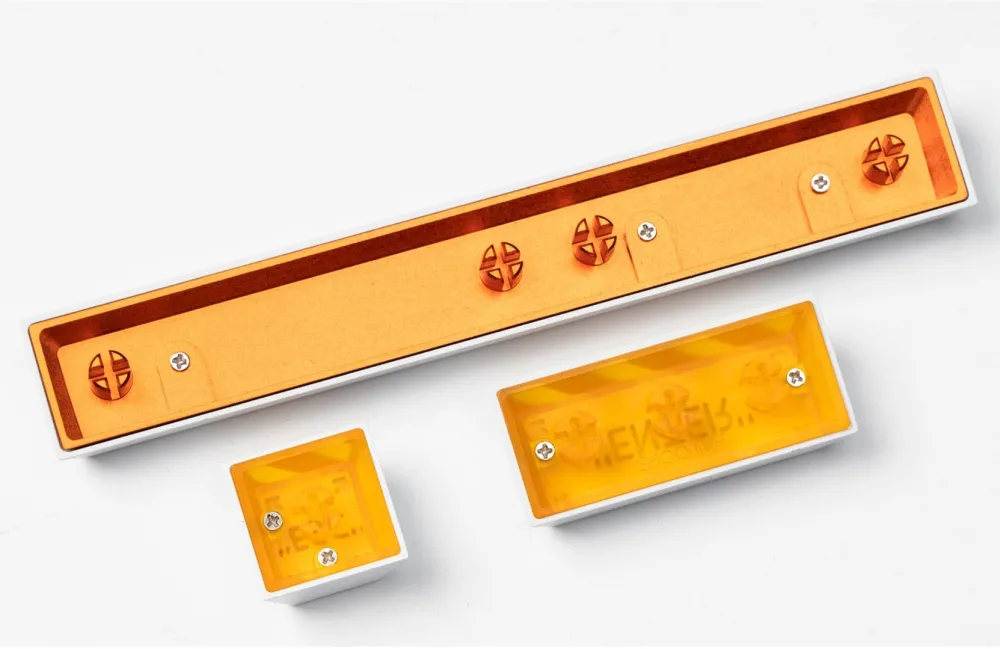 Keychron Enter Aluminum Alloy Artisan Keycap (white/orange)