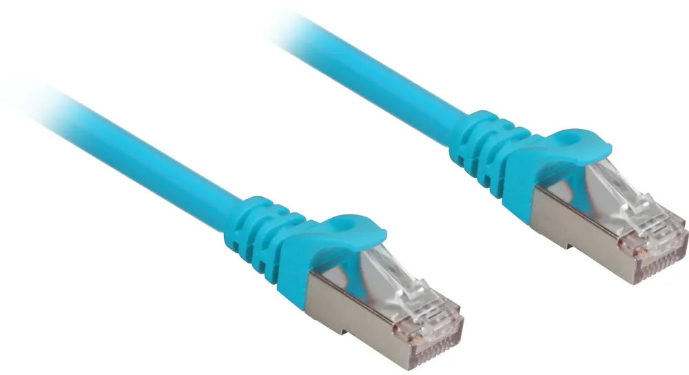 Sharkoon kabel sieciowy RJ45 CAT.6a SFTP LSOH niebieski 3,0m - HalogenFree