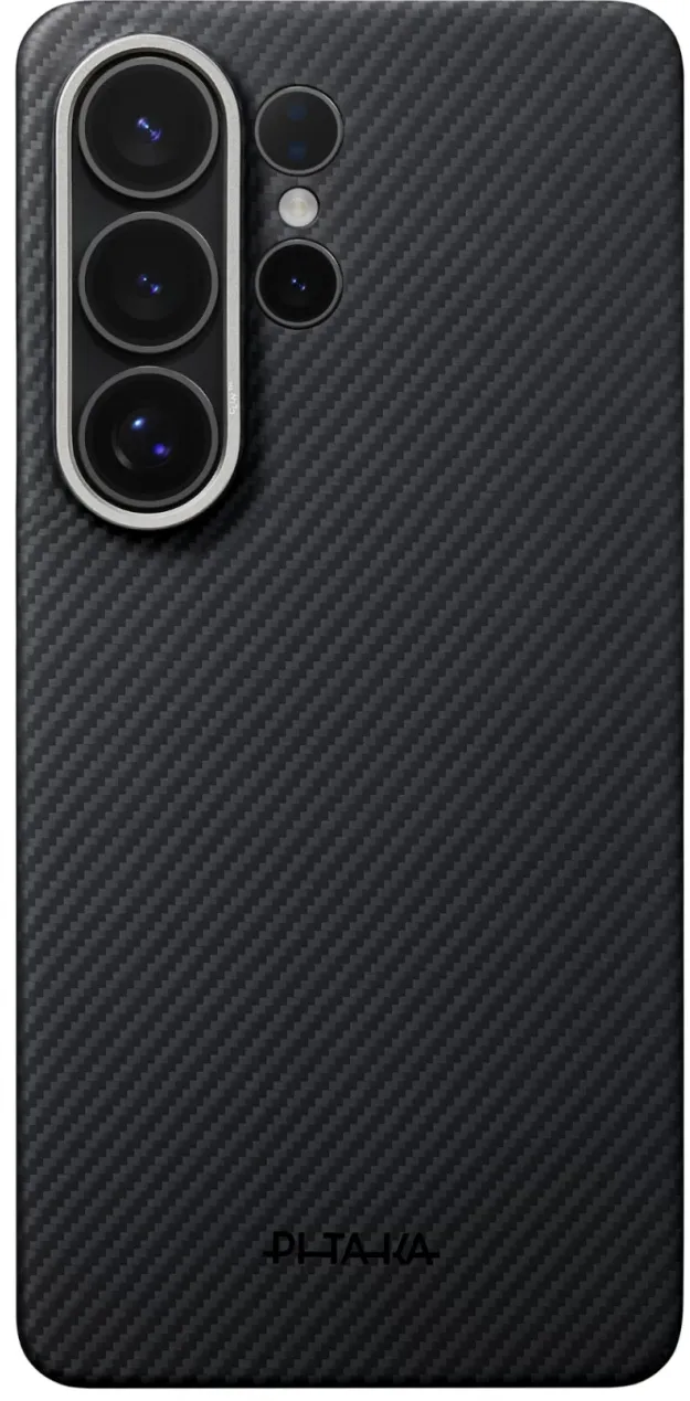 Husa Pitaka pentru Samsung Galaxy S26 Ultra Edge Ultra-Slim Case Negru/Gri