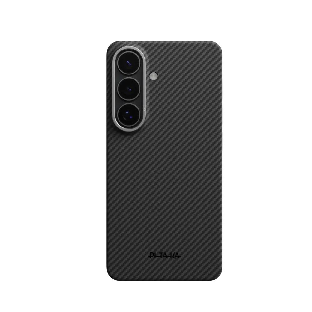 Husa Pitaka pentru Samsung Galaxy S26 Edge Ultra-Slim Case Negru/Gri