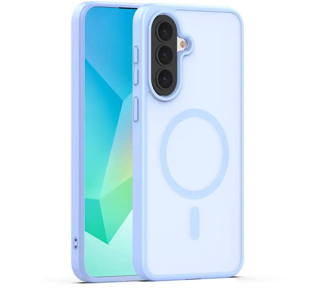 Mag Matt case for Samsung Galaxy A37 5G light blue big hole