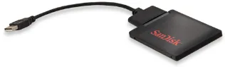 SanDisk SDSSD-UPG-G25 laptop dock/port replicator Black