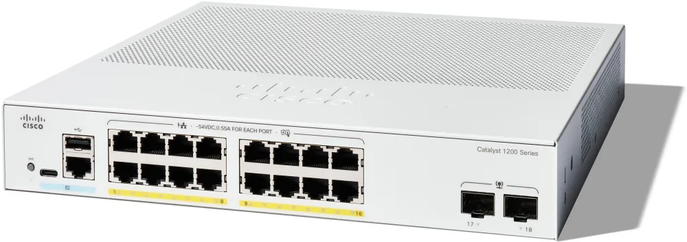 CATALYST 1200 16-PORT GE POE/2X1G SFP