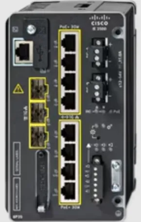 CISCO IE3500 W/ 8 GE POE+ AND 3/GE SFP MODULAR NE