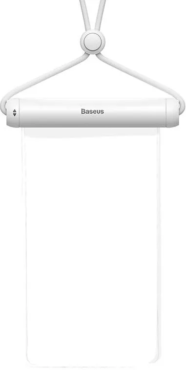 Baseus Cylinder husă impermeabilă universală pentru smartphone-uri (alb)