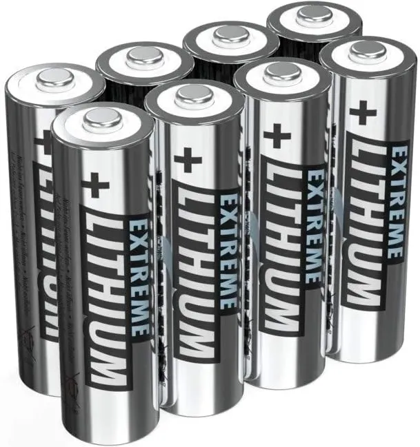4+4 Ansmann Extreme Lithium AA Mignon LR 6 Big Pack