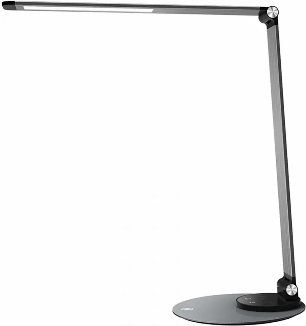 Lampa de birou cu LED TaoTronics TT-DL22 10W 550 lm 6 Niveluri de Luminozitate Incarcare USB Control Touch Negru