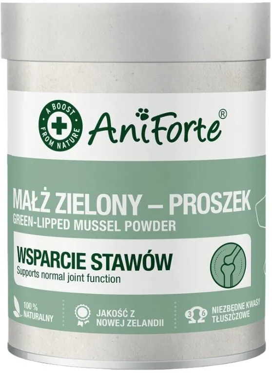 ANIFORTE Green lipped mussel - supplements for dogs and cats - 100g