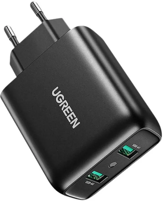 incarcator UGREEN 2xUSB-A 36W QC3.0 negru (CD161)