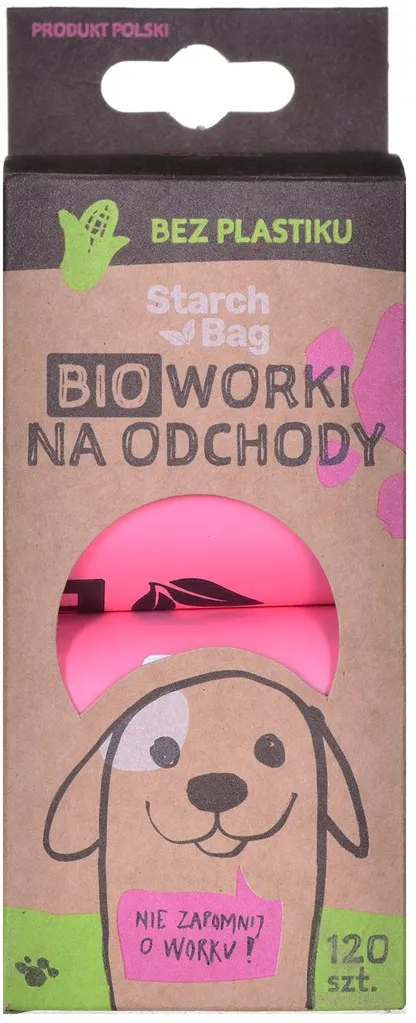 STARCH BAG - Dog poop bags - 8 x 15