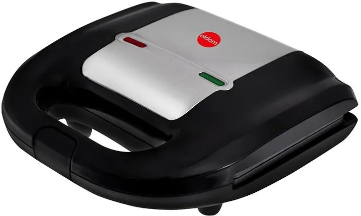 ELDOM ST11 sandwich maker 750 W Black,Silver