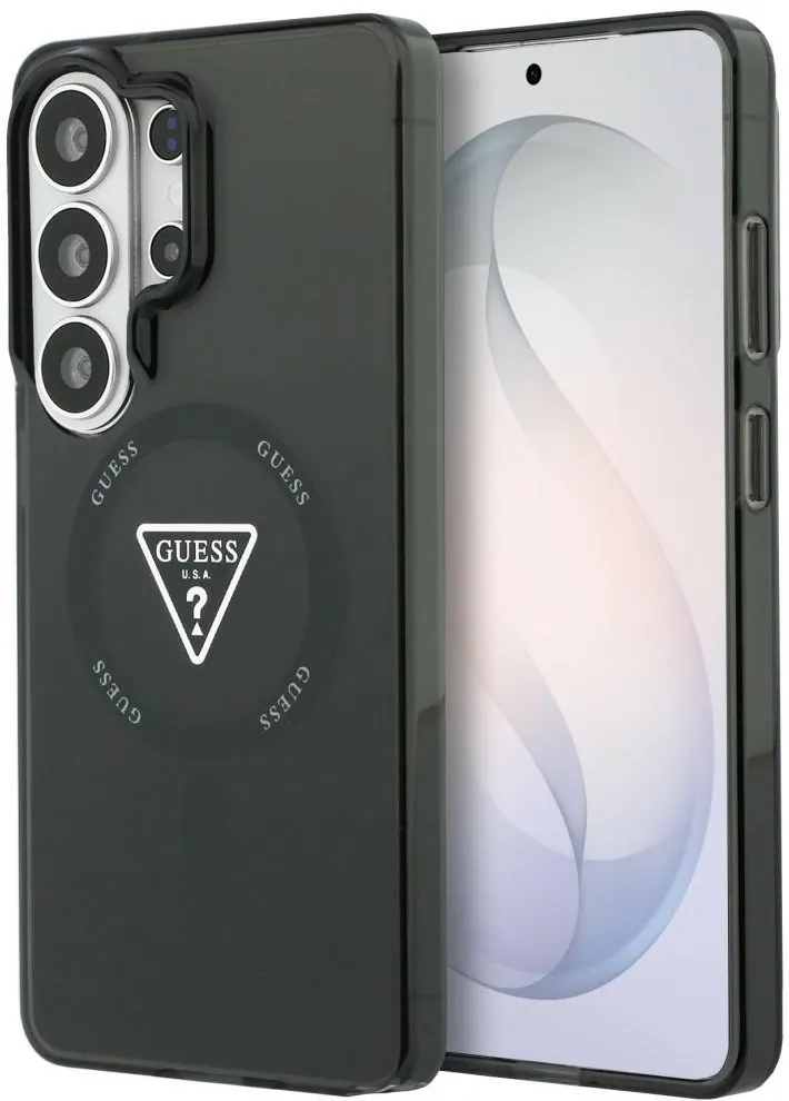 Guess case IML Gradient Triangle MagSafe for Samsung Galaxy S26 Ultra black