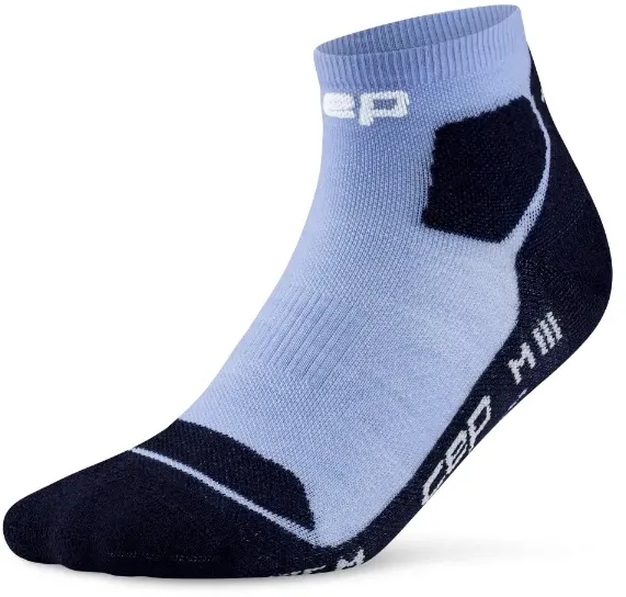 CEP - sosete compresie low cut - Hiking Light Cushion W - light blue | dark blue - III (37-40)