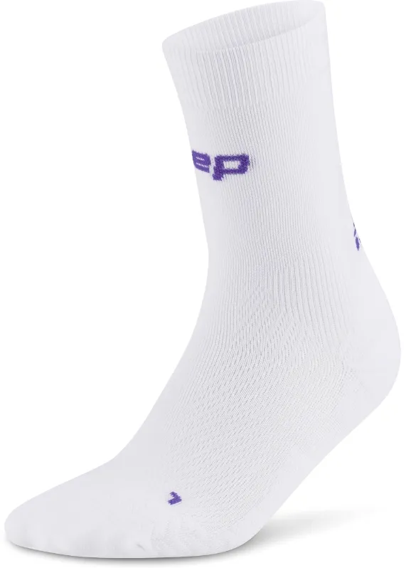 CEP - sosete compresie mid cut - Run Ultralight 4.0 - white - III (39-42)