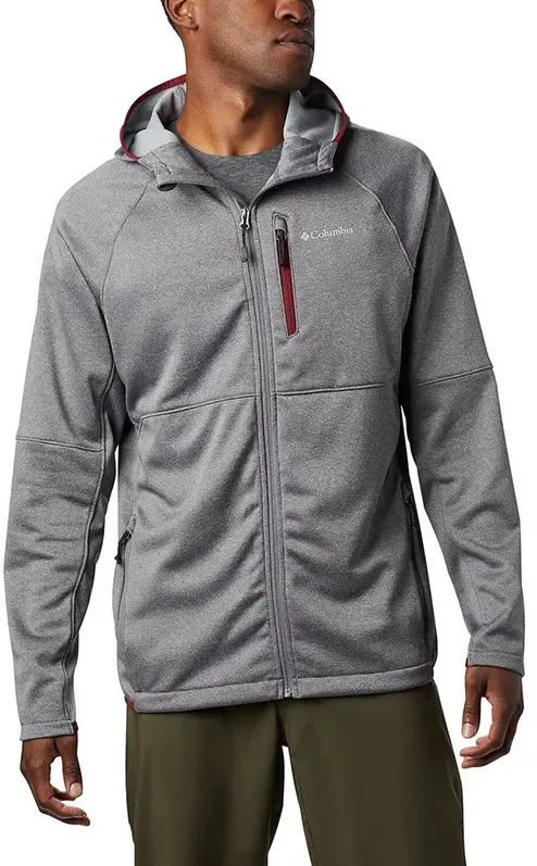 Columbia - Bluza Barbati Columbia Outdoor Elements Hooded Full Zip - gri - S