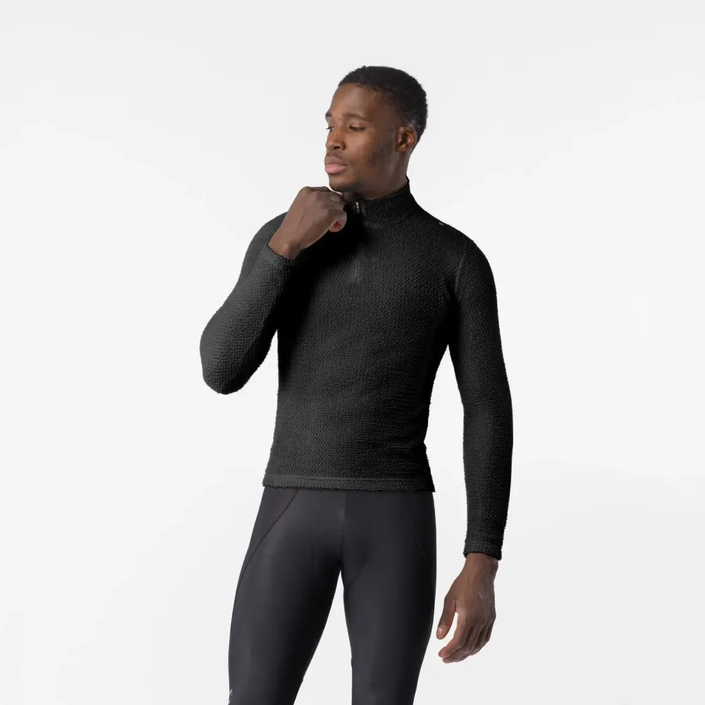 Castelli - bluza corp -8-5 gr C - Cold Days 2nd Layer - negru - L