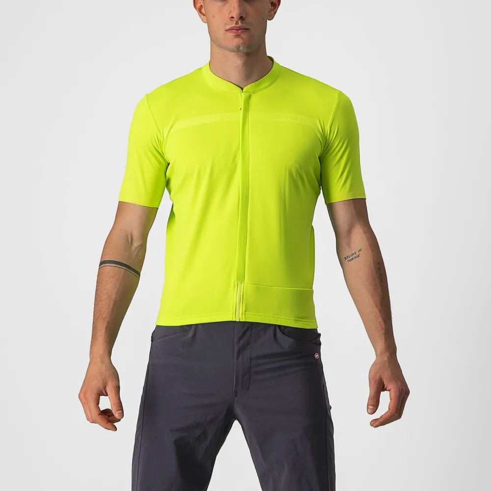 Castelli - tricou cu maneca scurta - Unlimited AllRoad - galben fluo - S